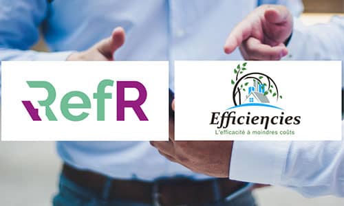 Efficiencies et RefR signent un partenariat